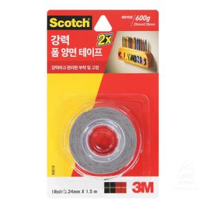 [3M] 3215 스카치강력폼양면테이프(24mm*1.5M)